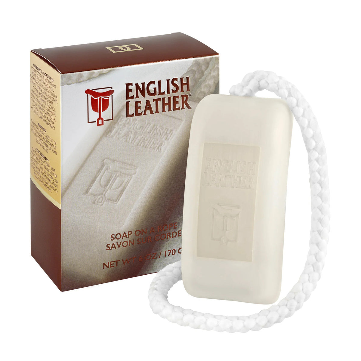 Dana English Leather Perfumed Soap On A Rope 6 oz