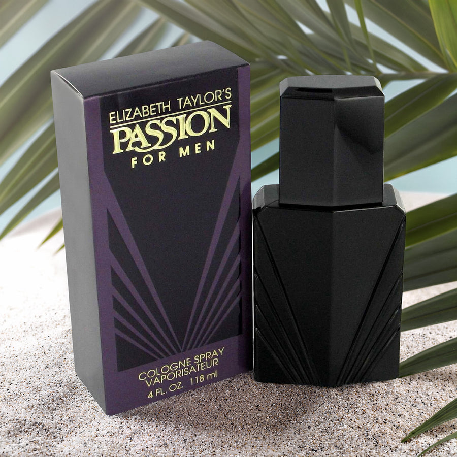 Elizabeth Taylor Passion For Men 4 oz Eau De Cologne Spray