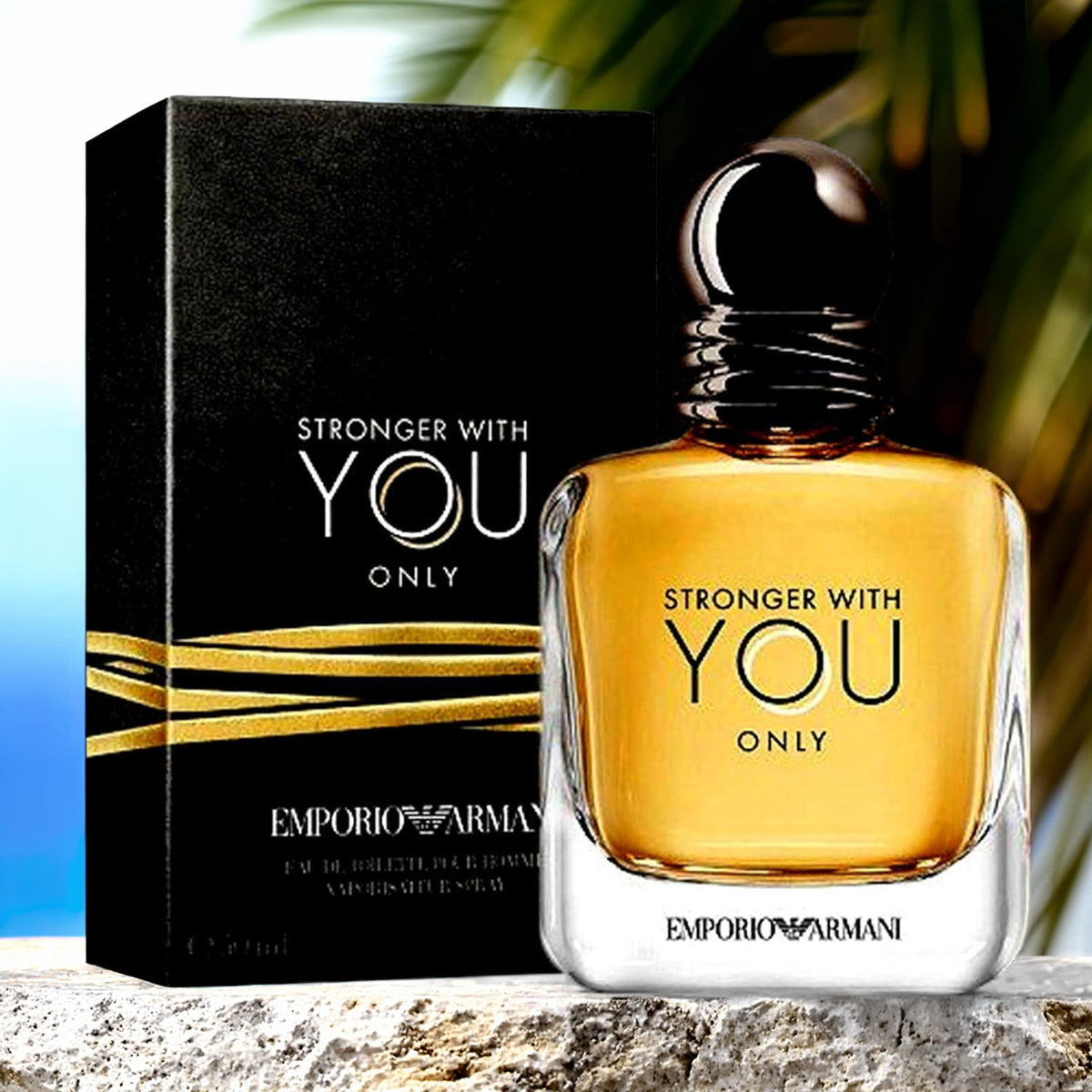 Giorgio Armani Armani Stronger With You Only For Men 1.7 oz Eau De Toilette Spray