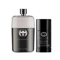 Gucci Guilty 2 Pcs Set For Men: 3 OZ Eau De Toilette Spray + 2.4 Deodorant Stick