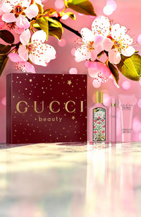 Gucci Flora Gorgeous Gardenia 3 Set: Body Lotion For Women 3.3 oz Eau De Parfum Spray