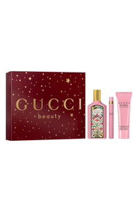 Gucci Flora Gorgeous Gardenia 3 Set: Body Lotion For Women 3.3 oz Eau De Parfum Spray