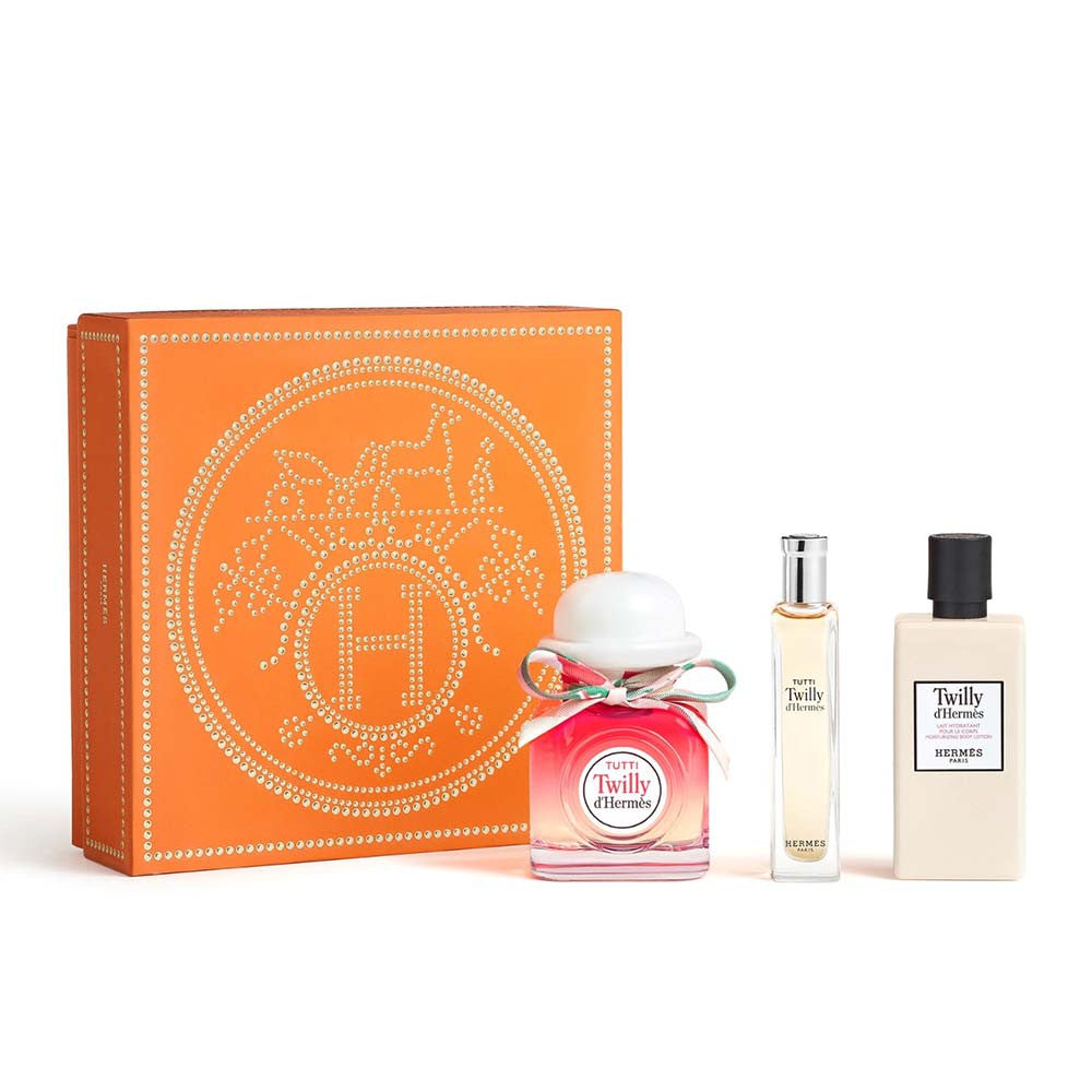 Hermes Tutti Twilly D'hermes 3 Set: Body Lotion For Women 0.5 oz Eau De Parfum Spray