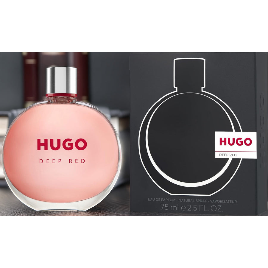 Hugo Boss Deep Red For Women 2.5 oz Eau De Parfum Spray
