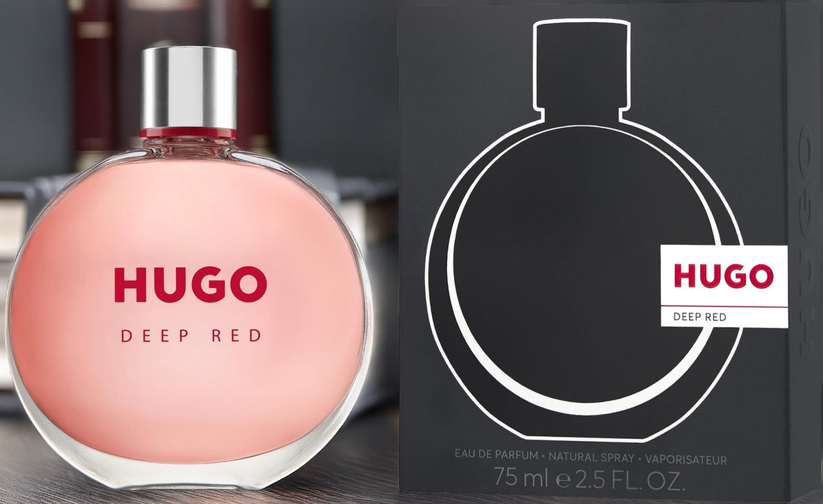 Hugo Boss Deep Red For Women 2.5 oz Eau De Parfum Spray