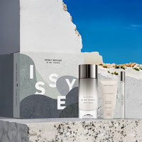 Issey Miyake Le Sel d’Issey 3 Piece Set: 3.3 oz Eau de Parfum + 1.6 oz Shower Gel + 0.33 oz Travel Spray For Men