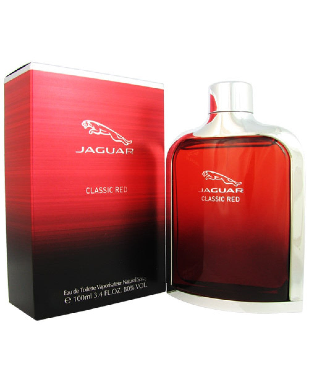 Jaguar Classic Red For Men 3.4 oz Eau De Toilette Spray
