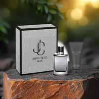 Jimmy Choo Man 2 Set: 3.3 All Over Shower Gel For Men 1.7 oz Eau De Toilette Spray