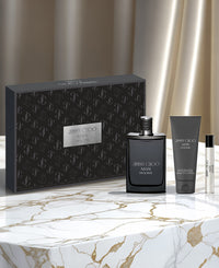 Jimmy Choo Man Intense 3 Set: 3.3 All Over Shower Gel For Men 3.3 oz Eau De Toilette Spray