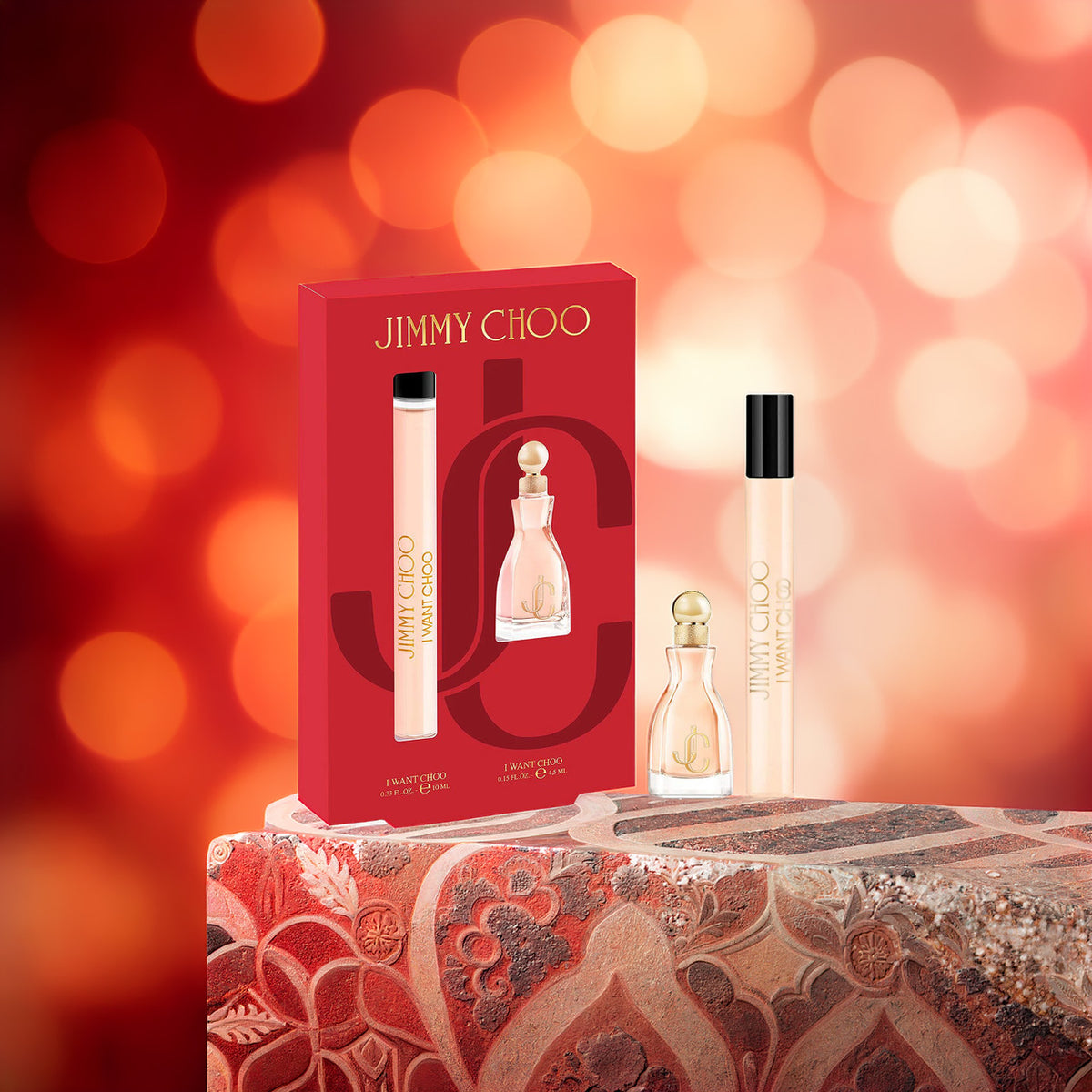 Jimmy Choo I Want Choo 2 Set For Women 4.5 ml Eau De Parfum Spray