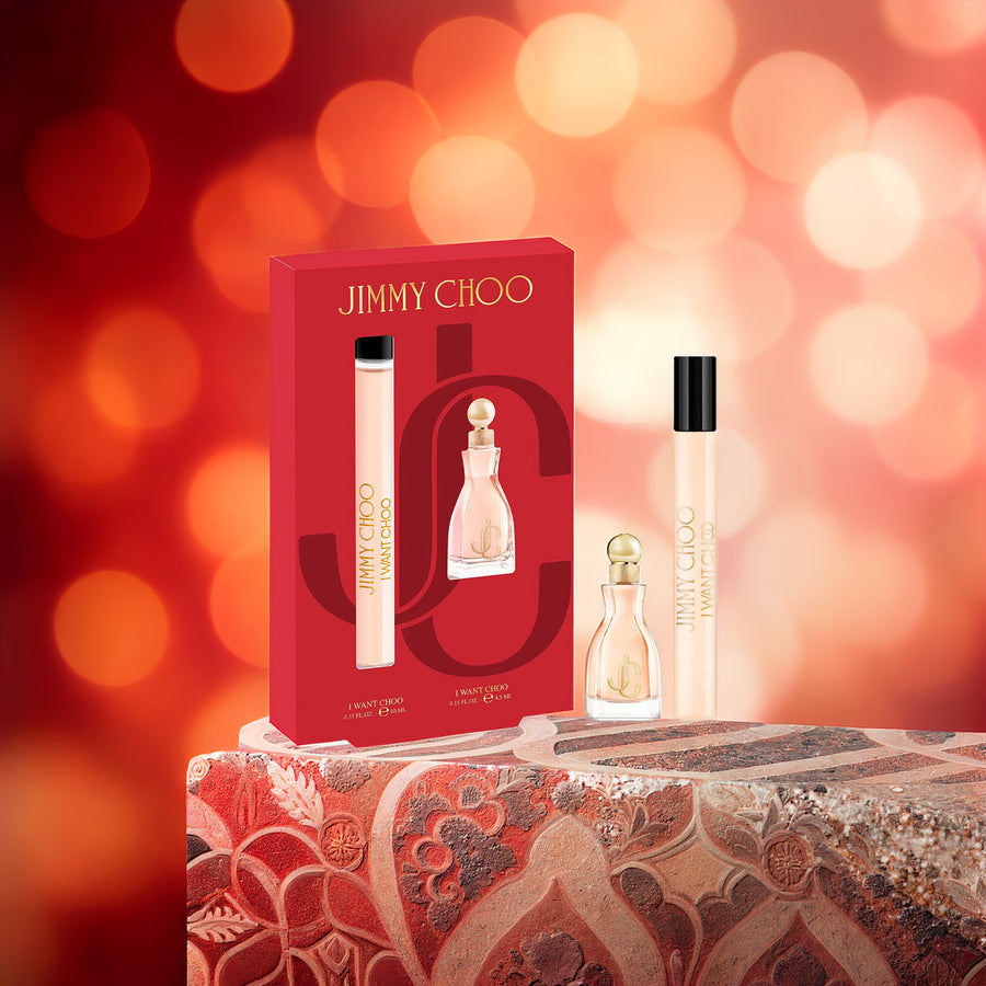 Jimmy Choo I Want Choo 2 Set For Women 4.5 ml Eau De Parfum Spray