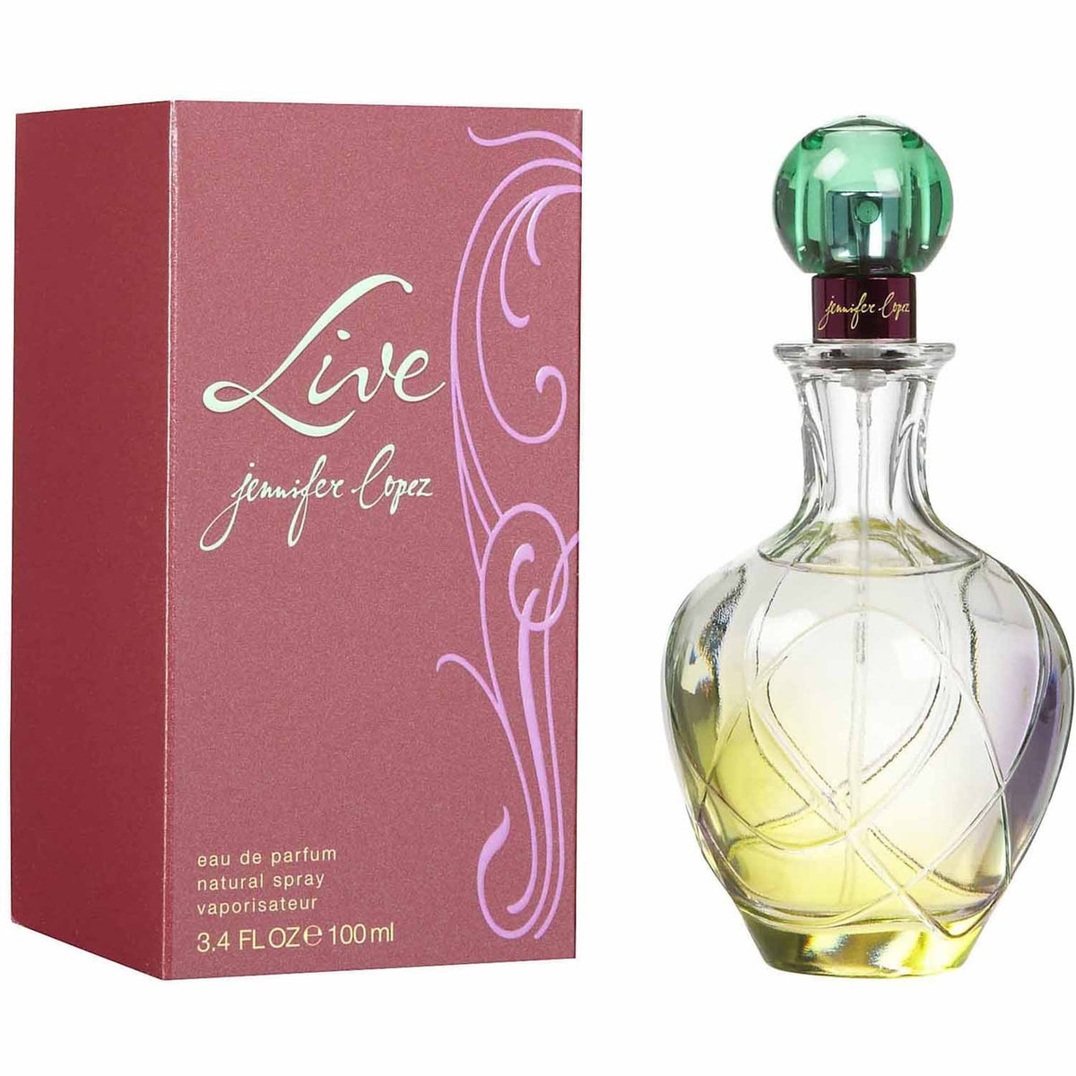 Jennifer Lopez J Lo Live 3.4 oz Eau De Parfum Spray