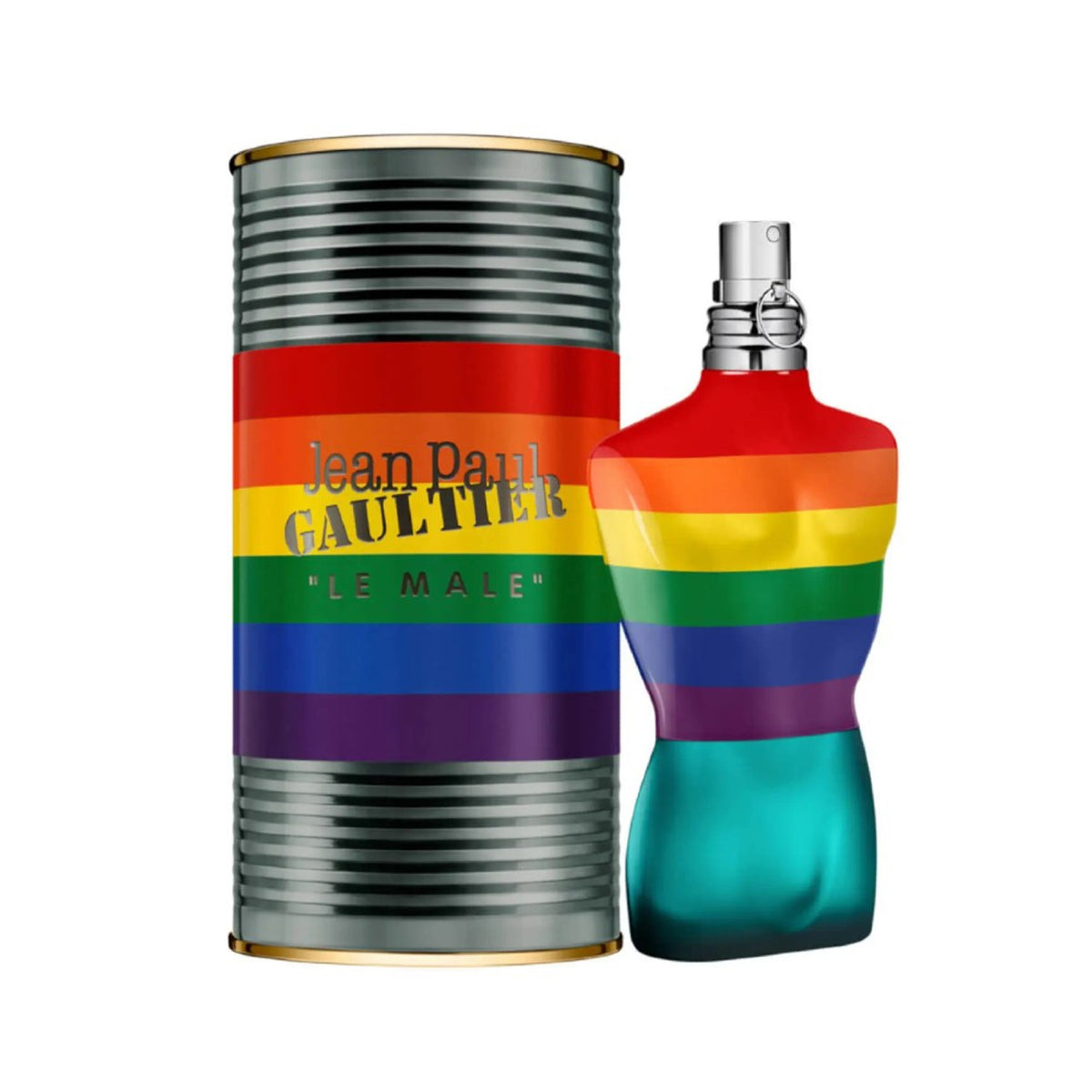 Jean Paul Gaultier Le Male Pride Collector Edition For Men 4.2 oz Eau De Toilette Spray