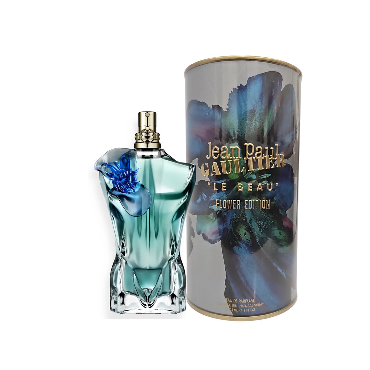 Jean Paul Gaultier Le Beau Flower Edition For Men 4.2 oz Eau De Parfum Spray