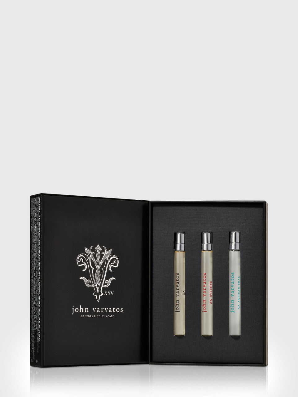 John Varvatos Xx 3 Set: Artisan Teal + Intense For Men Eau De Parfum Spray