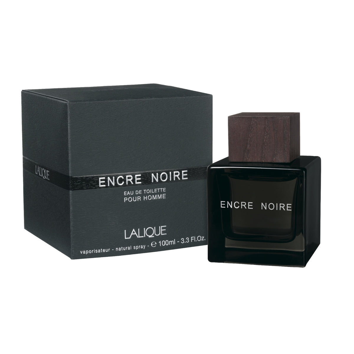Lalique Encre Noire For Men 3.4 oz Eau De Toilette Spray