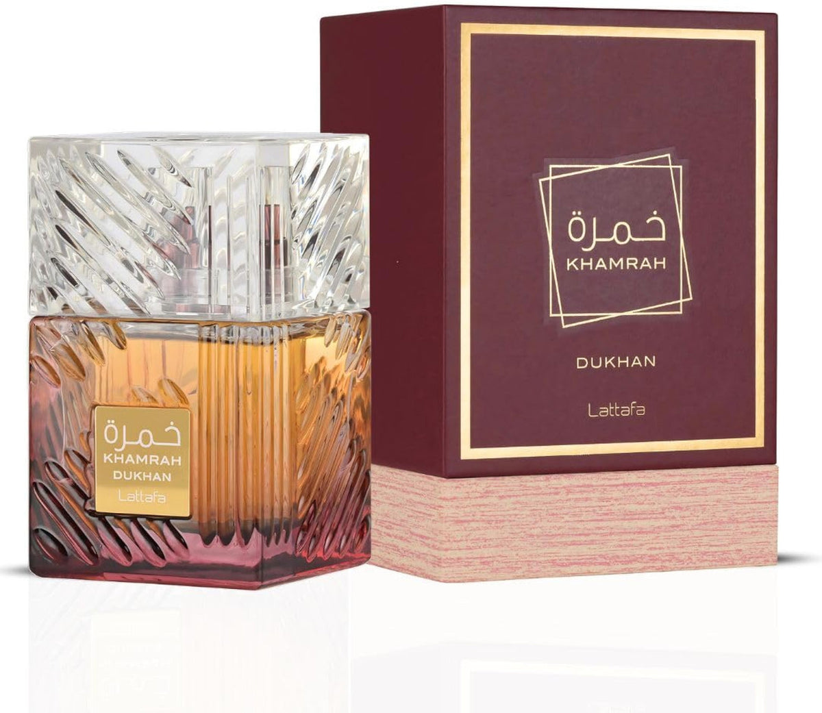 Lattafa Khamrah Dukhan For Men 3.4 oz Eau De Parfum Spray
