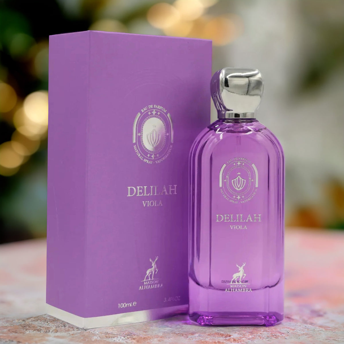 Alhambra Delilah Viola For Women 3.4 oz Eau De Parfum Spray