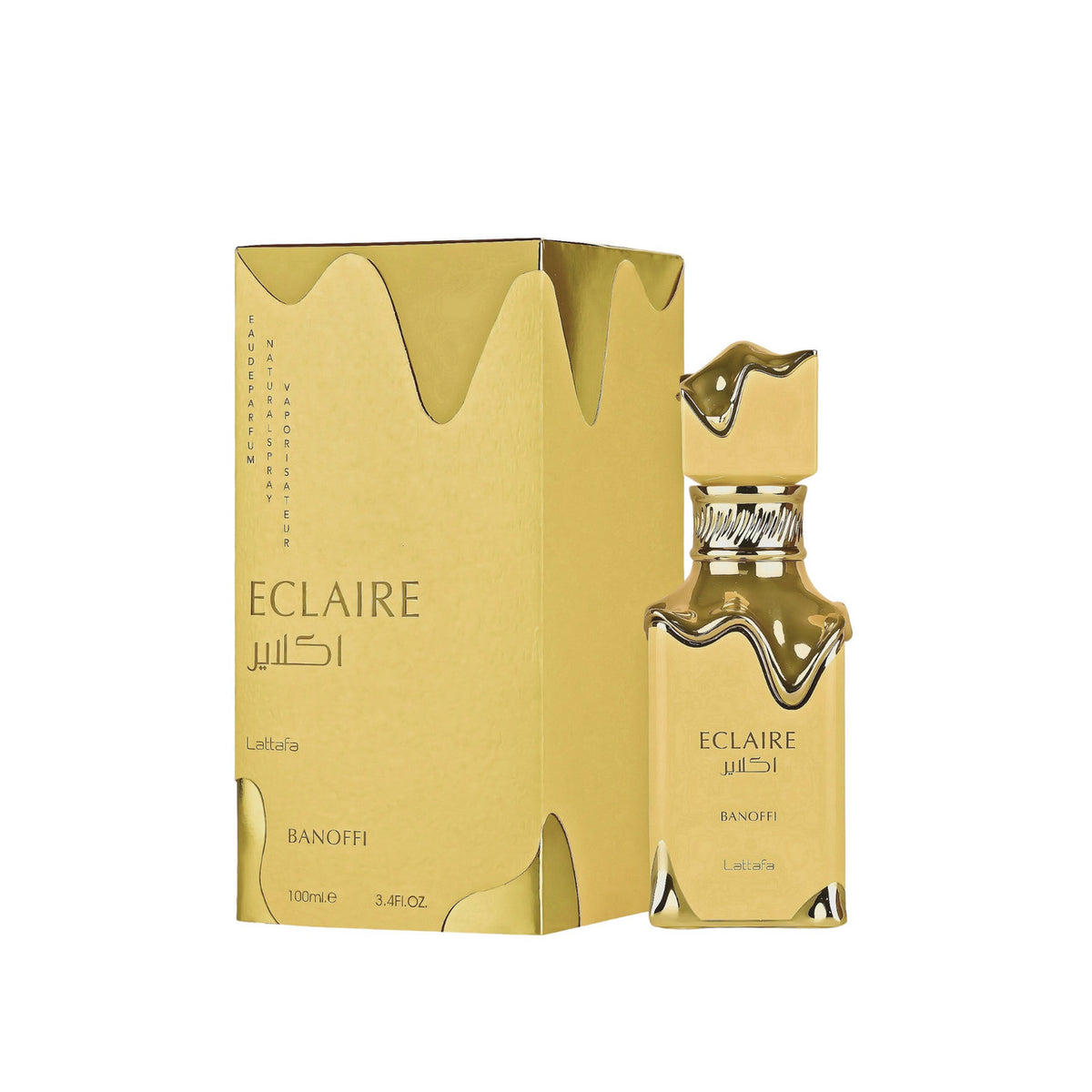 Lattafa Eclaire Banoffi 3.4 oz Eau De Parfum Spray