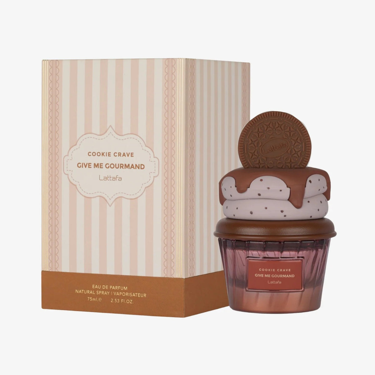 Lattafa Give Me Gourmand Cookie Crave 2.5 oz Eau De Parfum Spray