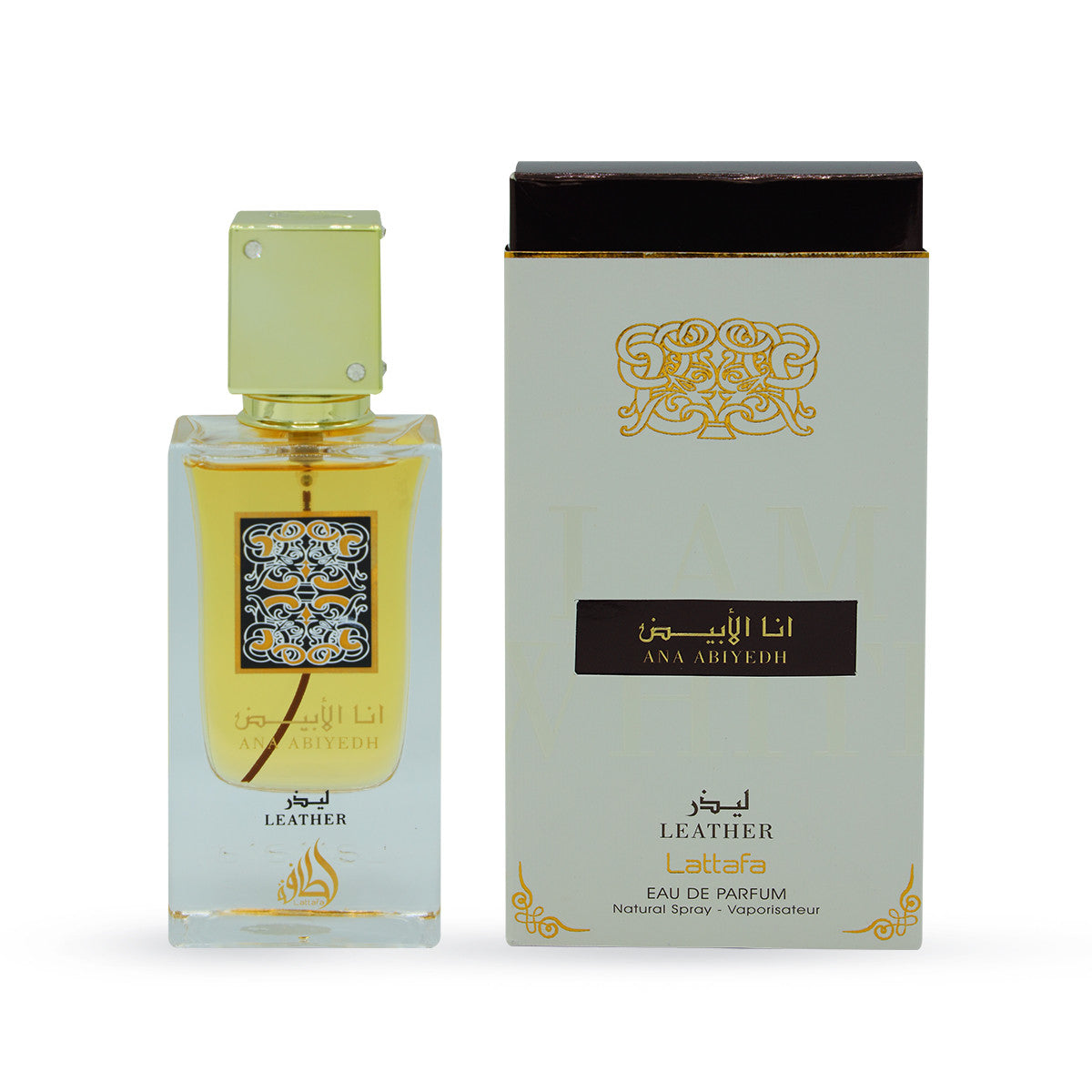 Lattafa Ana Abiyedh Leather 2 oz Eau De Parfum Spray