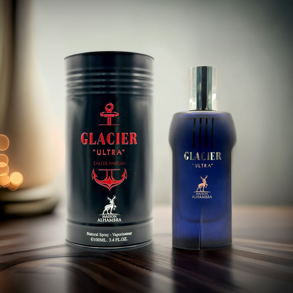 Alhambra Glacier Ultra For Men 3.4 oz Eau De Parfum Spray