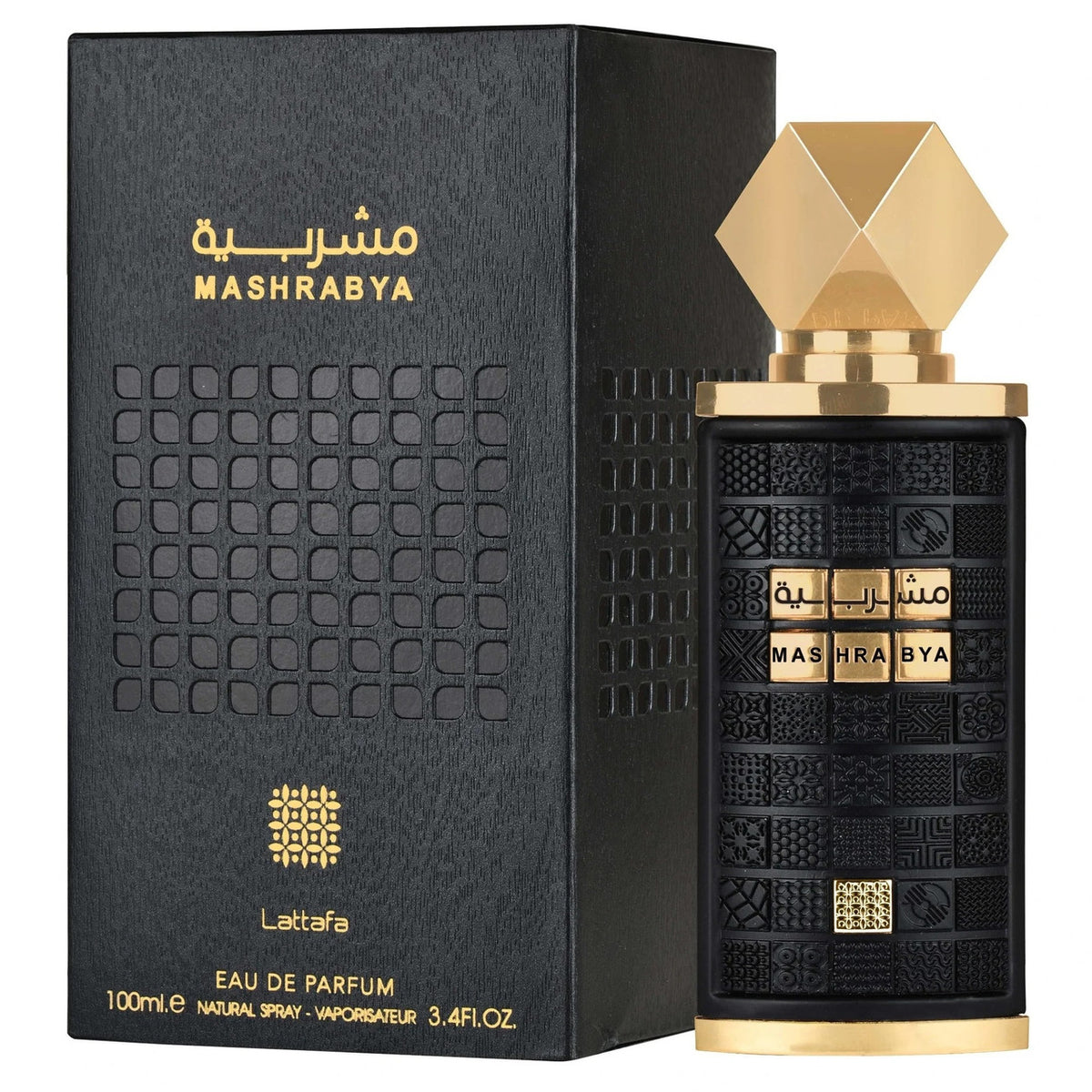 Lattafa Mashrabya 3.4 oz Eau De Parfum Spray