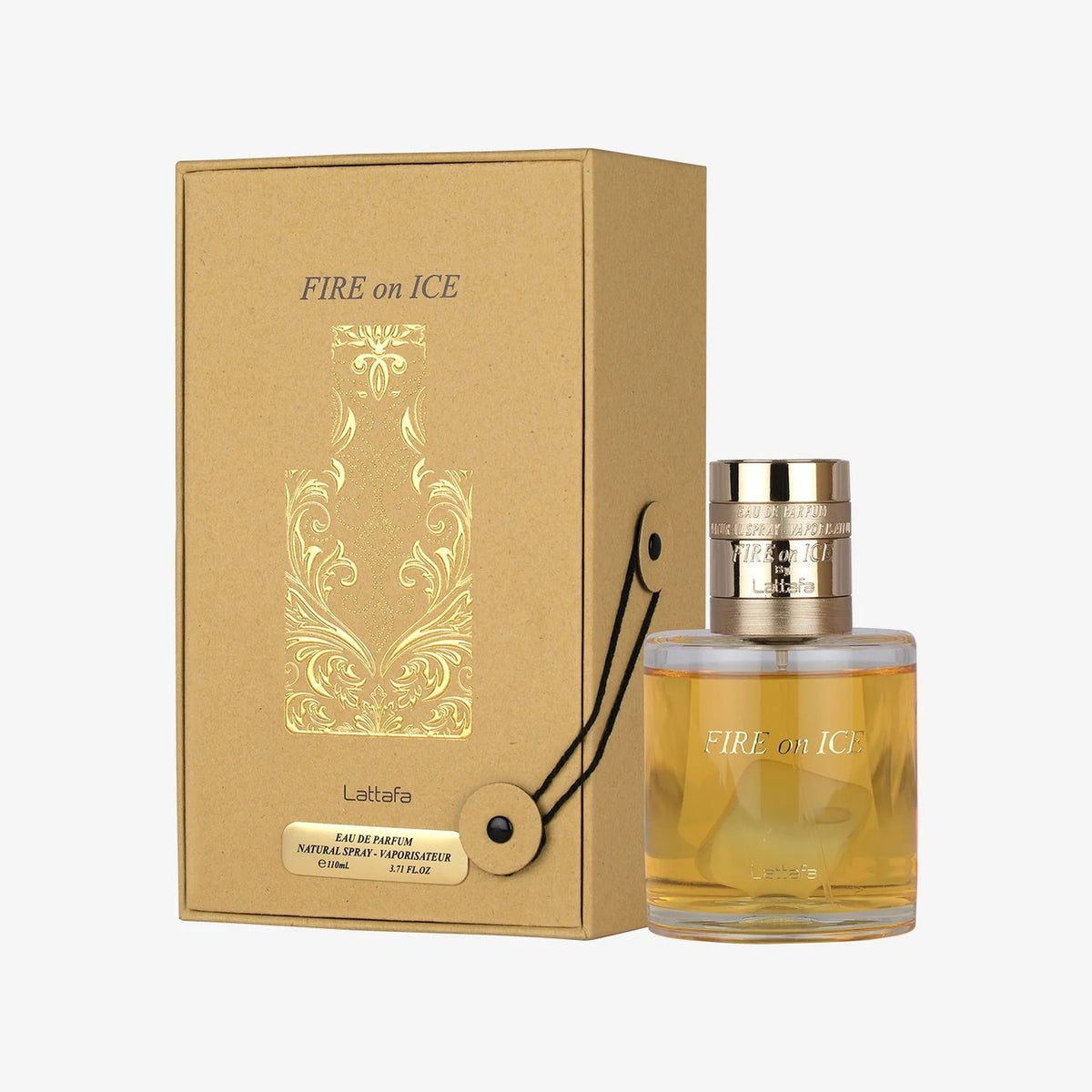 Lattafa Fire On Ice 3.7 oz Eau De Parfum Spray