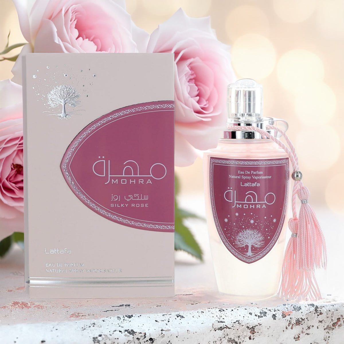 Lattafa Mohra Silky Rose For Women
