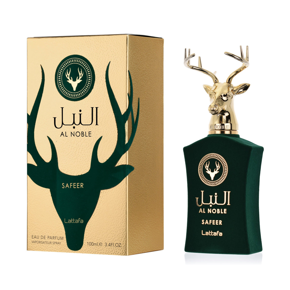 Lattafa Al Noble Safeer 3.4 oz Eau De Parfum Spray
