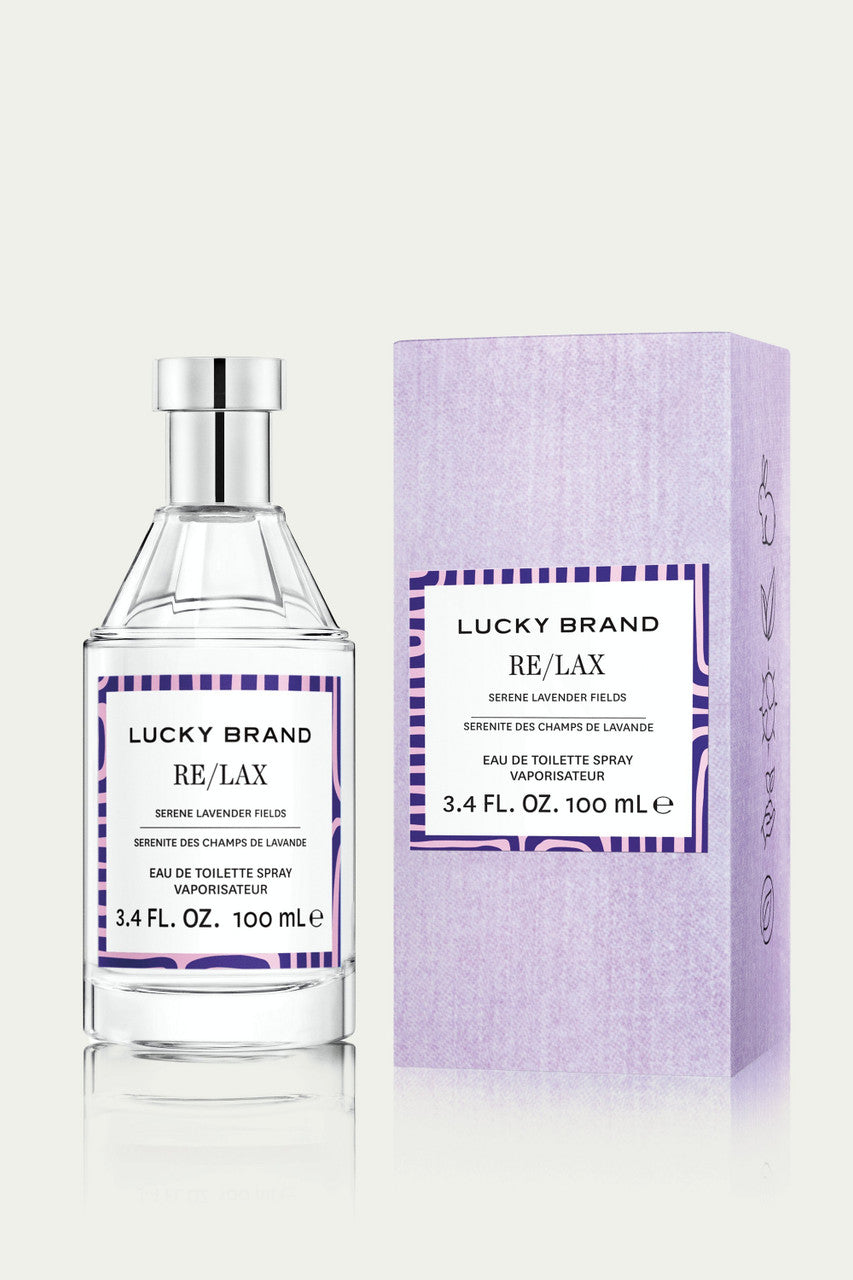 Lucky Brand Re/Lax 3.4 oz Eau De Toilette Spray