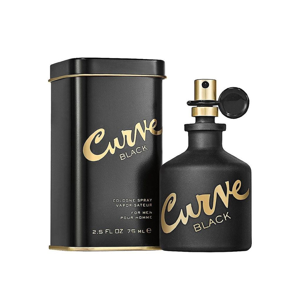 Liz Claiborne Curve Black 2.5 oz For Men Eau De Cologne Spray