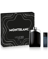 Mont Blanc Legend 2 Pcs Set For Men: 6.7 Eau De Toilette Spray + 0.5 Eau De Toilette Spray