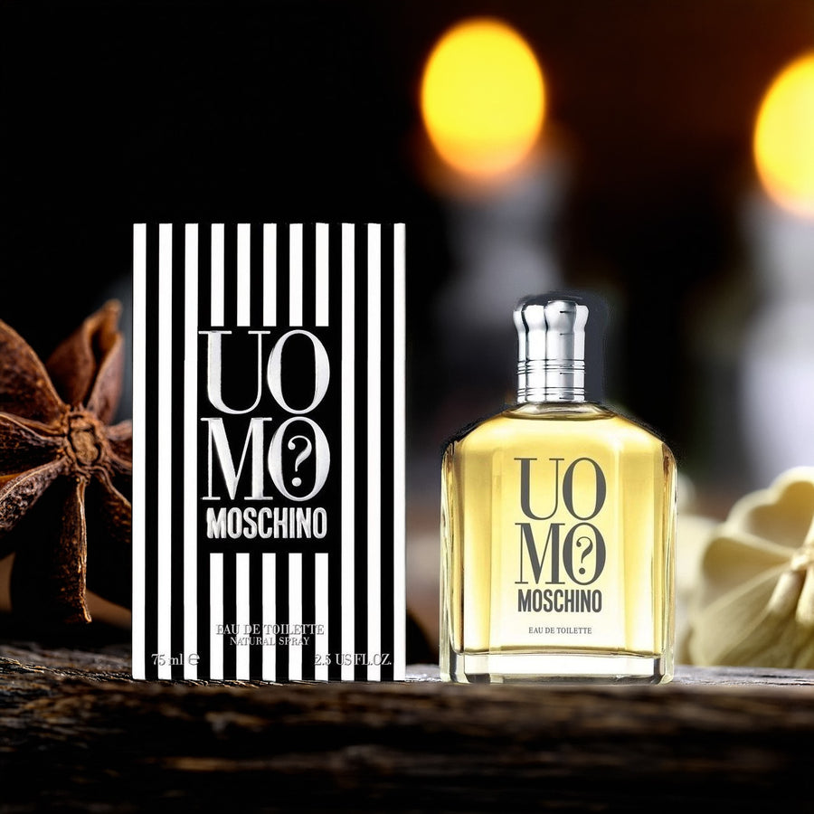 Moschino Uomo For Men 2.5 oz Eau De Toilette Spray