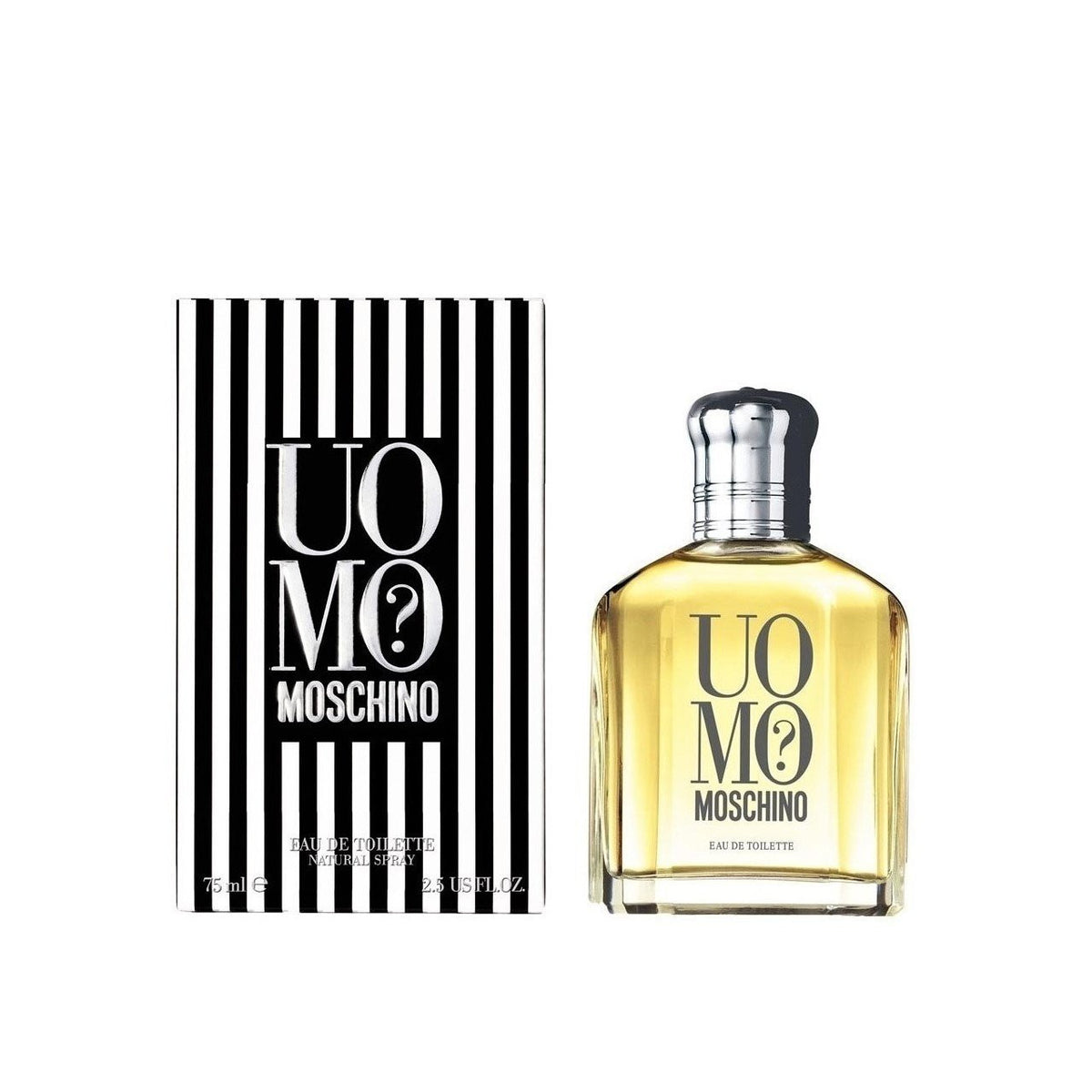 Moschino Uomo For Men 2.5 oz Eau De Toilette Spray