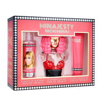 Nicki Minaj Minajesty 3 Set: Body Lotion + Body Mist For Women 3.4 oz Eau De Parfum Spray