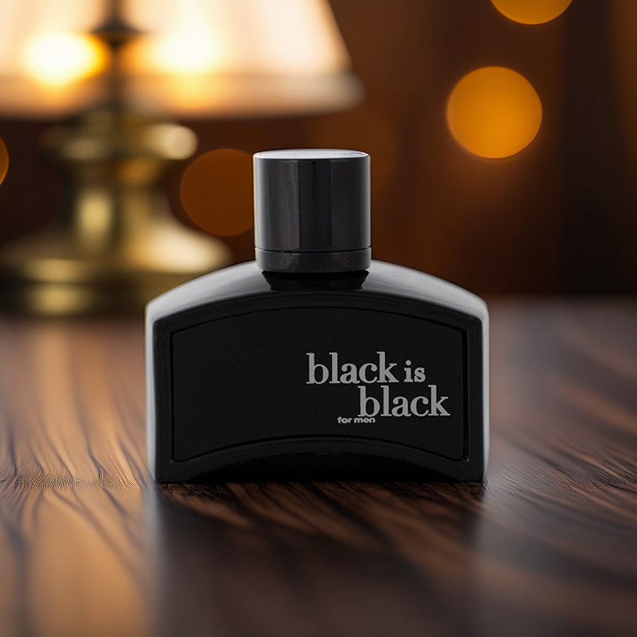 Private Label Black Is Black For Men 3.4 oz Eau De Toilette Spray