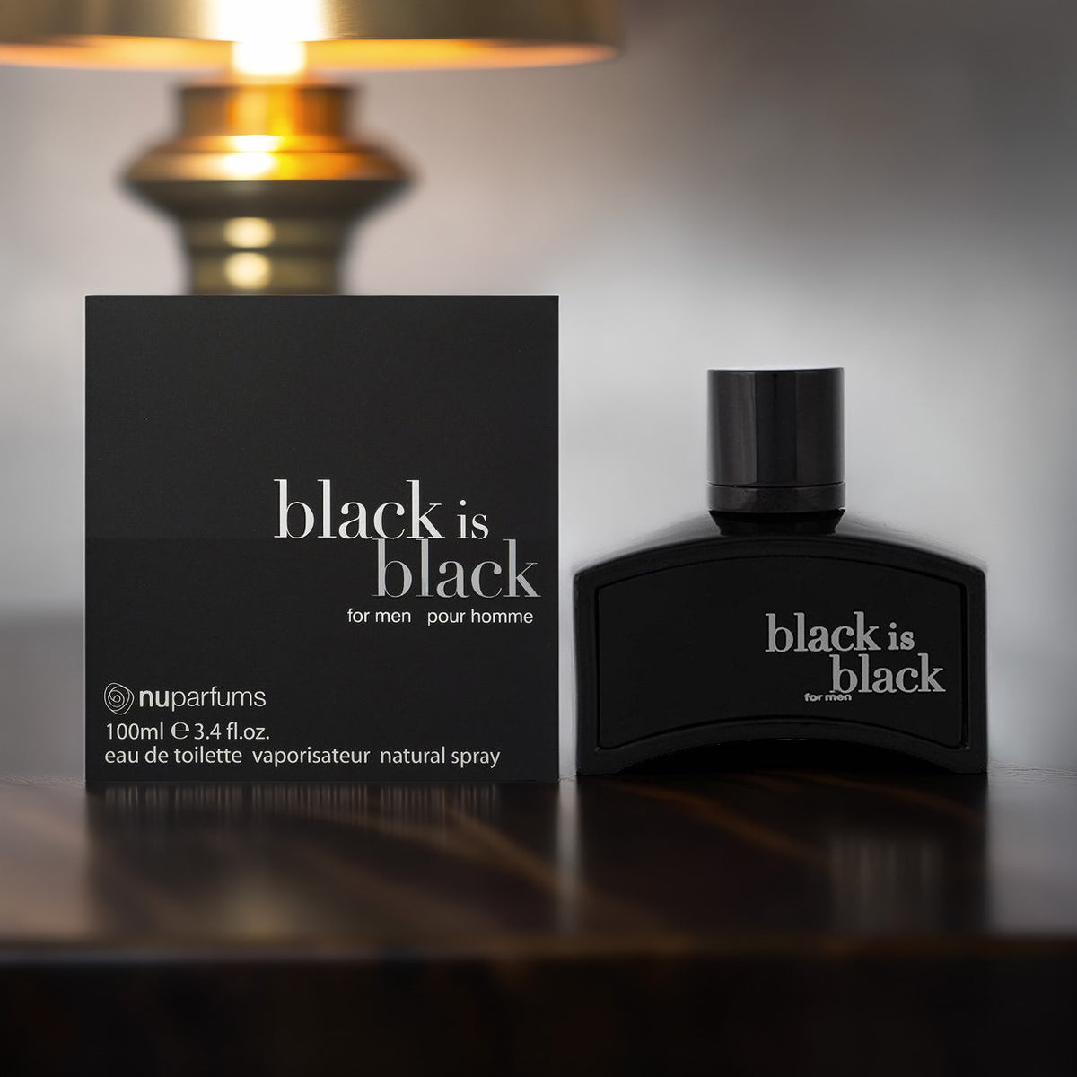 Private Label Black Is Black For Men 3.4 oz Eau De Toilette Spray