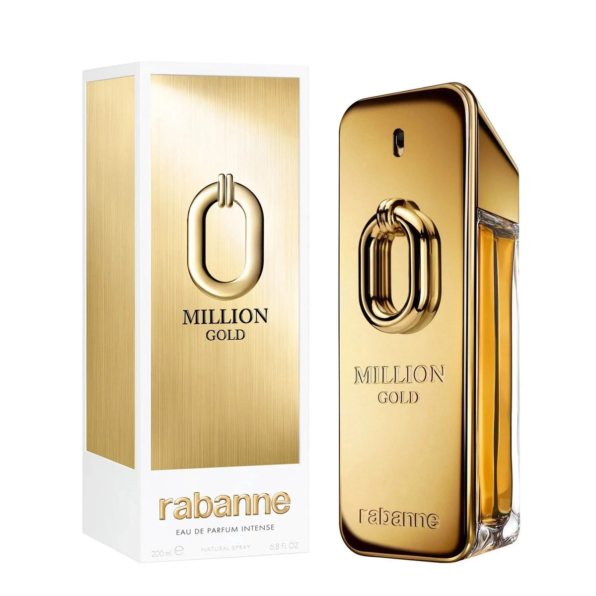 Paco Rabanne Million Gold For Men 6.8 oz Eau De Parfum Intense Spray