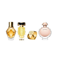 Paco Rabanne 4 Set : Lady Million + Olympea + Fame + Million Gold For Women 5 ml Eau De Parfum