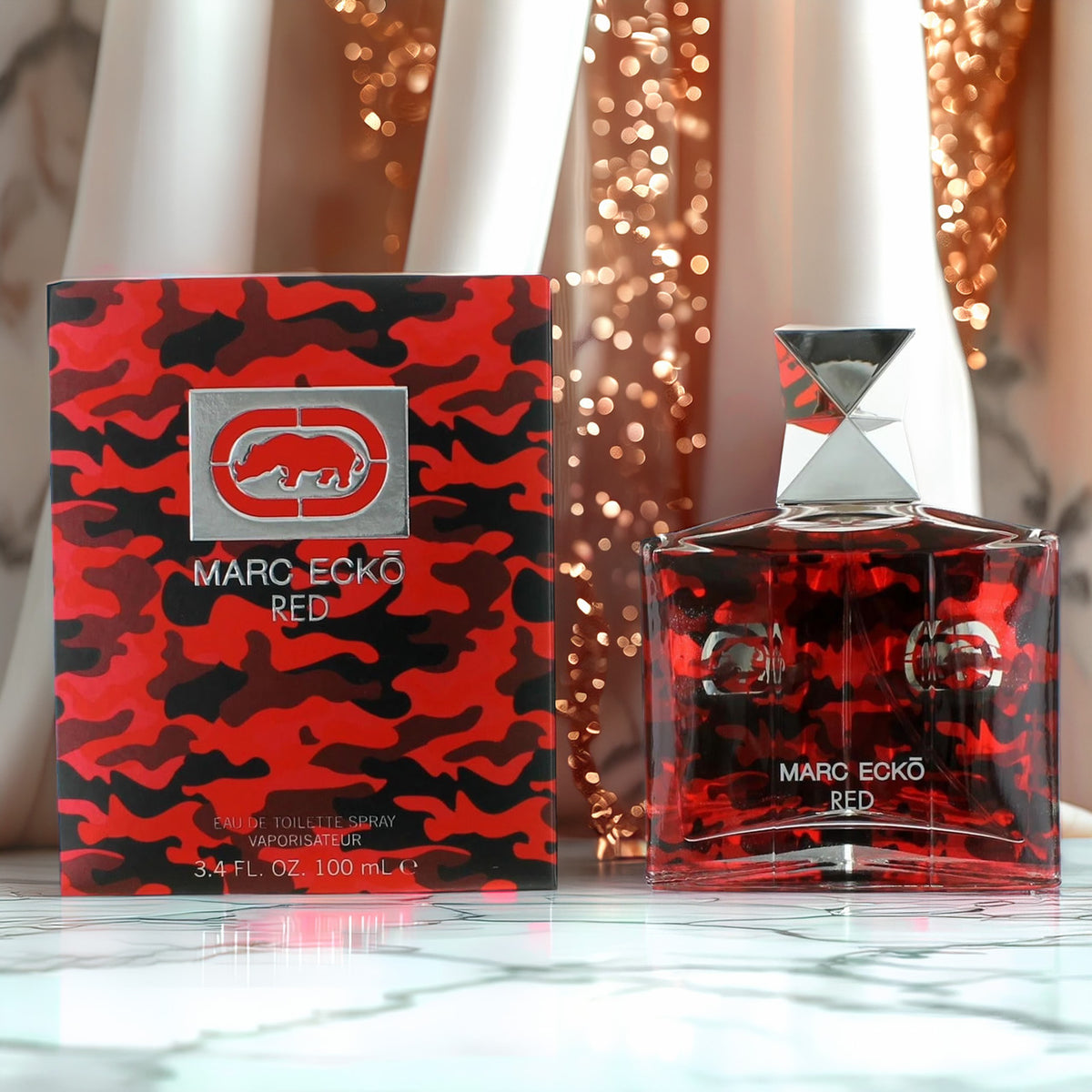 Marc Ecko Red For Men 3.4 oz Eau De Toilette Spray