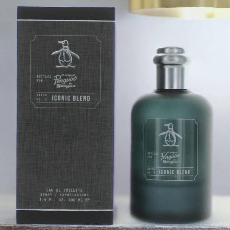 Penguin Iconic Blend For Men 3.4 oz Eau De Toilette Spray