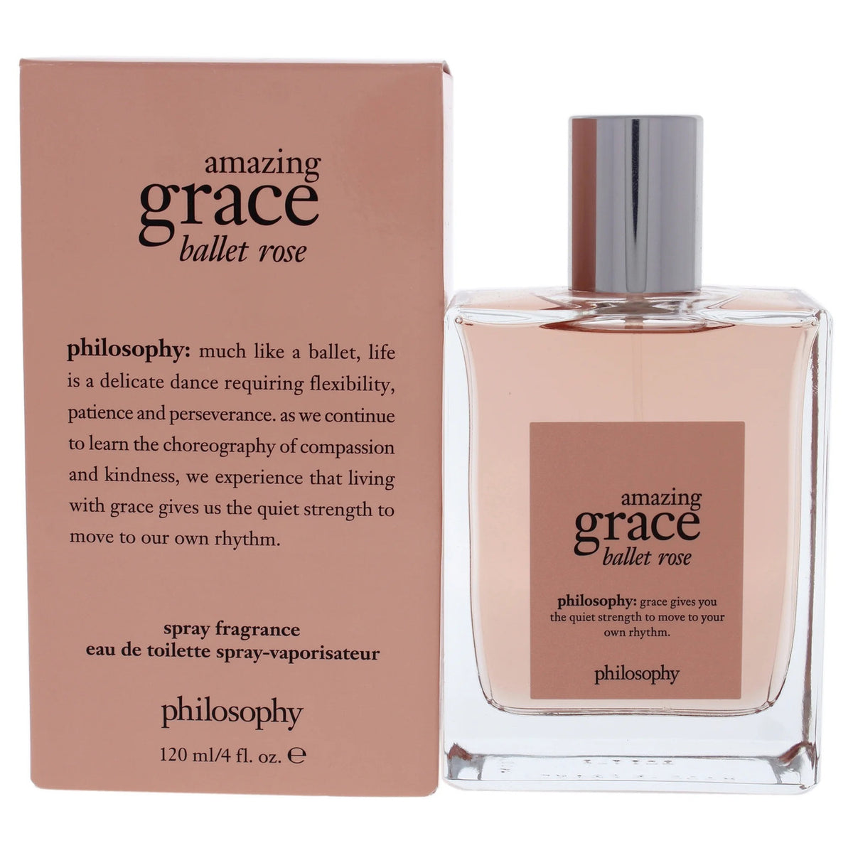 Philosophy Amazing Grace Ballet Rose For Women 4 oz Eau De Toilette Spray