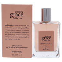 Philosophy Amazing Grace Ballet Rose For Women 4 oz Eau De Toilette Spray