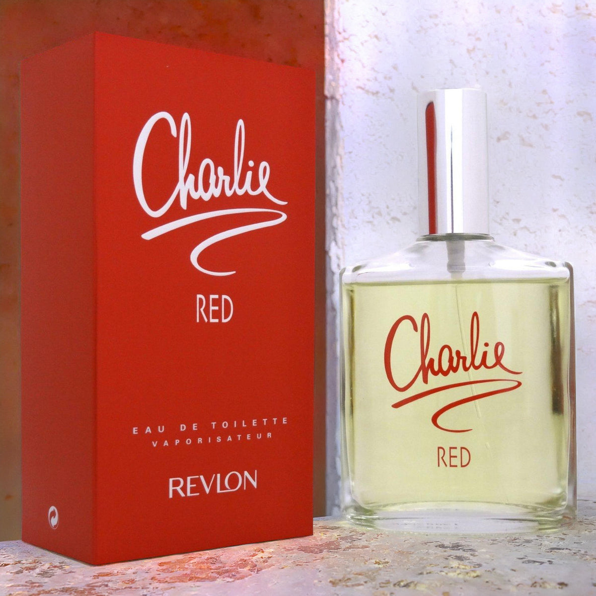 Charlie Red For Women 3.4 oz Eau De Toilette Spray