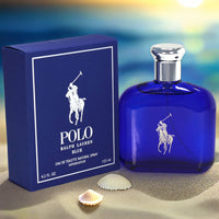 Ralph Lauren Polo Blue 4.2 oz For Men Eau De Toilette Spray