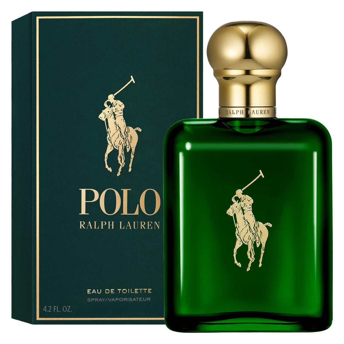 Ralph Lauren Polo Green For Men 4.2 oz Eau De Toilette Spray