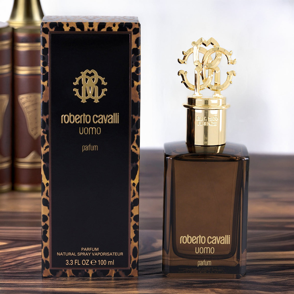 Roberto Cavalli Uomo For Men 3.3 oz Parfum Spray