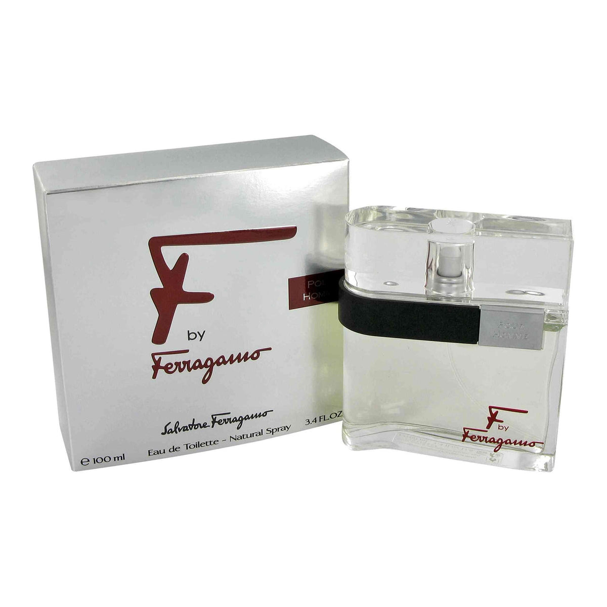 Salvatore Ferragamo "F" For Men 3.4 oz Eau De Toilette Spray