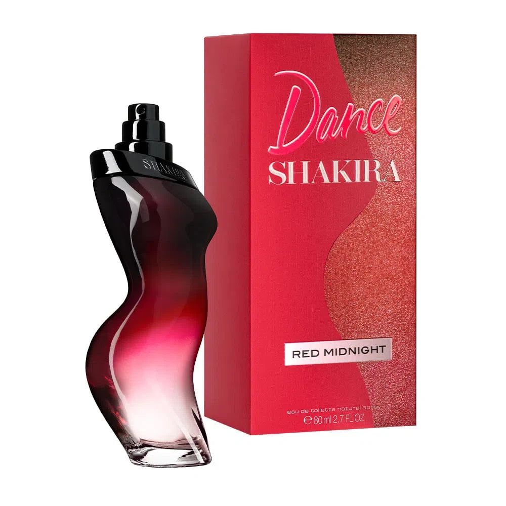 Shakira Dance Red Midnight For Women 2.7 oz Eau De Toilette Spray
